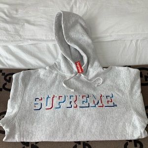 Supreme Drop Shadow Hooded Sweatshirt